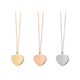 Stainless Steel Heart Necklace (6pcs)