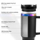40oz Glow in the Dark Stainless Steel Tumbler with Handle