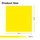 3mm Fluorescent Yellow Translucent Glossy Acrylic Sheet Plexiglass for Diode Laser Cutting (3pcs)