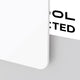 3mm White Opaque Glossy Acrylic Sheet Plexiglass (3pcs)