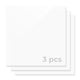 3mm White Opaque Glossy Acrylic Sheet Plexiglass (3pcs)