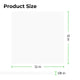 3mm White Opaque Glossy Acrylic Sheet Plexiglass (3pcs)
