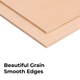 3mmx30cmx60cm Birchwood Plywood Sheets (6pcs)