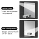 2.6mm See-through Mirror Acrylic Sheet Plexiglass (3pcs)
