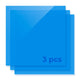 3mm Cobalt Blue Translucent Glossy Acrylic Sheet Plexiglass (3pcs)