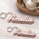 3mm Rose Gold Glitter Opaque Glossy Acrylic Sheet Plexiglass (3pcs)