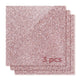 3mm Rose Gold Glitter Opaque Glossy Acrylic Sheet Plexiglass (3pcs)