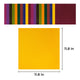 1mm 10-Color Duo Felt Fabric Squares (20pcs)