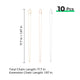 Stainless Steel Chains (10pcs)