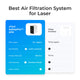 xTool SafetyPro™ AP2/ AP2 Max Air Purifier with SuperCyclone