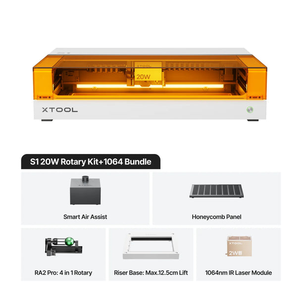 xTool S1 Enclosed Diode Laser Cutter