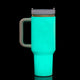 Cream White to Gold Glow in the Dark Stainless Steel Tumbler with Handle (1,18 L)