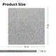 3mm Silver Glitter Opaque Glossy Acrylic Sheet Plexiglass (3pcs)