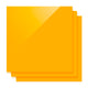3mm Chrome Yellow Opaque Glossy Acrylic Sheet (3pcs)-YAC060