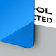 3mm Light Blue Mirror Acrylic Sheet Plexiglass (5pcs)