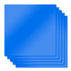 3mm Light Blue Mirror Acrylic Sheet Plexiglass (5pcs)