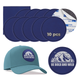 Laserabile PU Round Patch (10pcs)