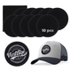 Round Lasable Pu Iron-on Patch (10pcs)