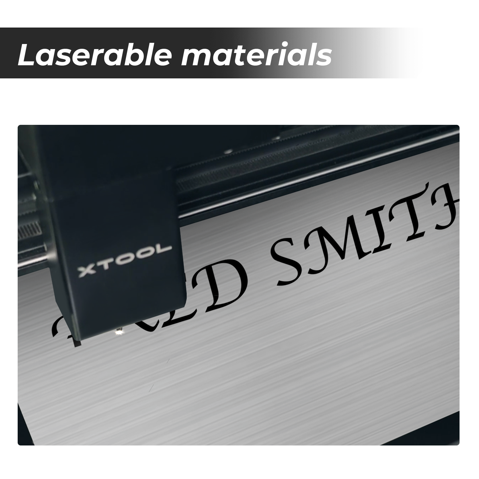 Laser Engraving Two-Tone Plastic Nameplate Trial Kit (13pcs)