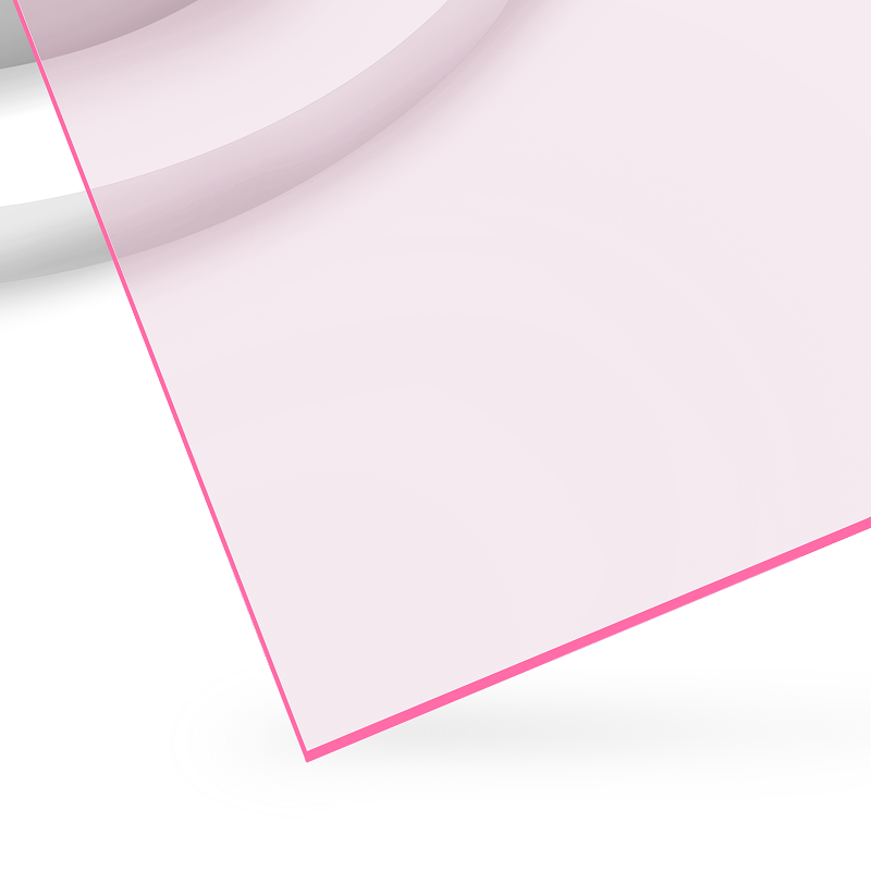 3mm translucent light pink acrylic sheet 02