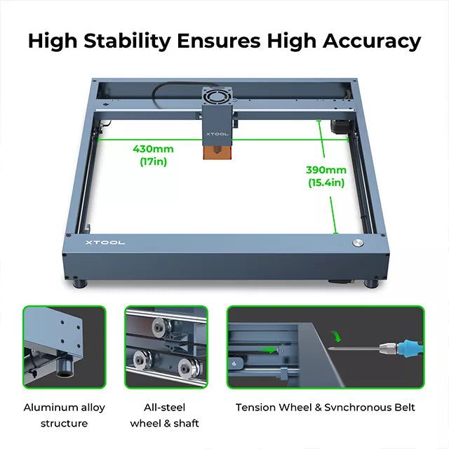 xTool D1 Pro 5W Desktop Laser Engraver Cutting Machine