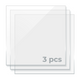 3mm Clear Transparent Glossy Acrylic Sheet Plexiglass (3pcs)