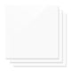 1/8 White Opaque Glossy Acrylic Sheet Plexiglass (3pcs)