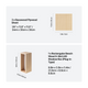 Rectangular Beech Wood 5-Slot LED Shadow Box