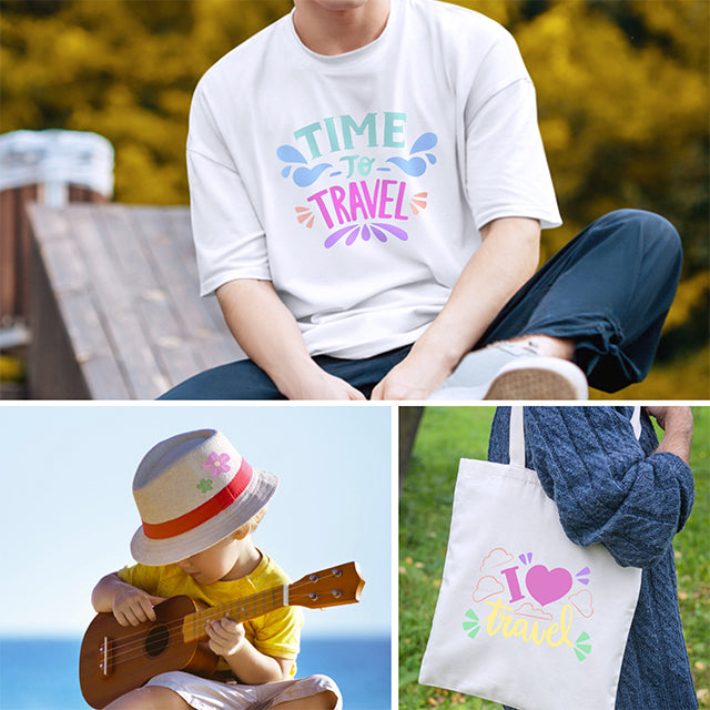 Laser-Safe Sun Color Changing Heat Transfer Vinyl (20pcs)