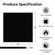 3mm Black Fire Retardant Acrylic Sheet Plexiglass for Diode Laser Cutting (3pcs)