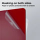 3 mm Dark Red Opaque Glossy Acrylic Sheet Plexiglass for Diode Laser Cutting (3pcs)