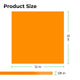3mm Orange Translucent Glossy Acrylic Sheet (3pcs)