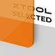 3mm Orange Translucent Glossy Acrylic Sheet (3pcs)