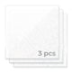 1/8 Clear Glitter Translucent Glossy Acrylic Sheet Plexiglass (3pcs)