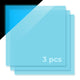 3mm Blue Turquoise Glow in the Dark Acrylic Sheet Plexiglass (3pcs)