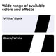 3 mm Two-Tone Glossy Acrylic Sheet Plexiglass (3 pcs)