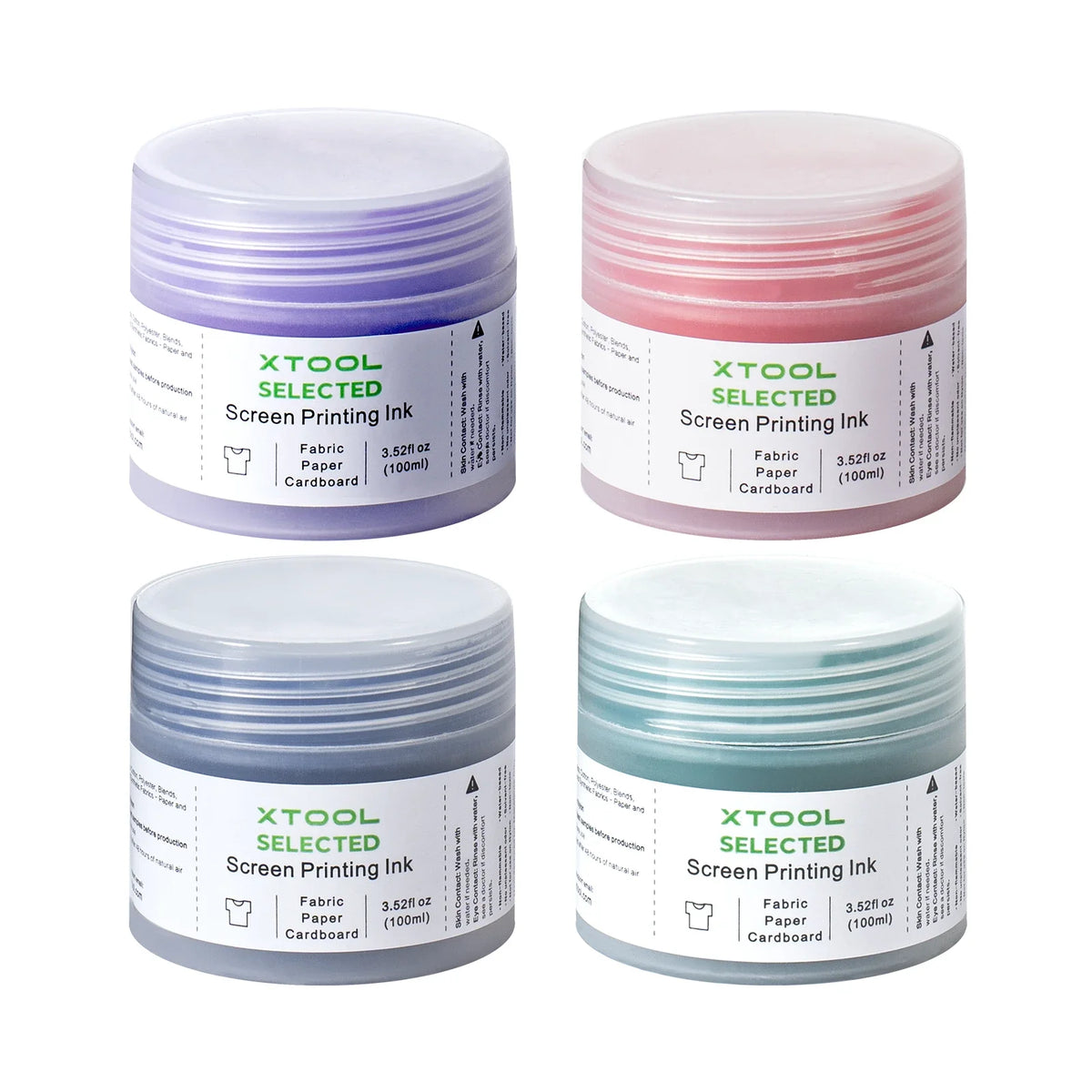 Priniting Ink Set Image Thermochromic Screen Printing Ink Set (4 Colors)