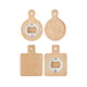Wooden Round and Square Magnet Bottle Opener (2pcs)