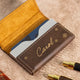 Laserable PU Leather Business Card Holder (1pcs)