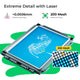 200 Mesh Polyester Screen Printing Screen Board (4pcs)  22,9 cm × 30,5 cm