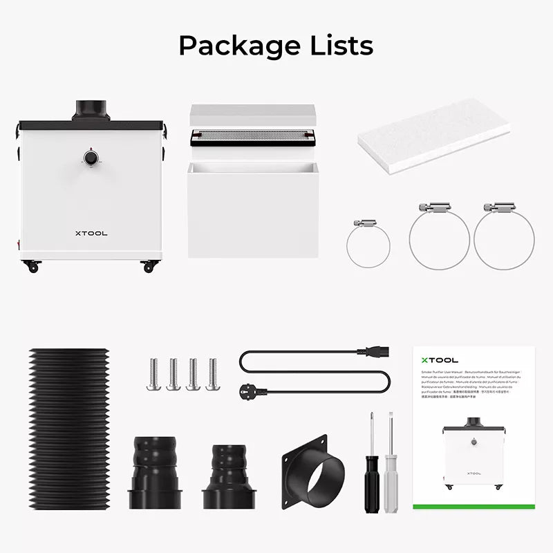 xTool Smoke Purifier bundle