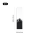 Black and White Snow Mountain Crystal and Marble Trophy (1pcs)