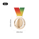xTool Selected Double-Layer Spinning Metal Medal