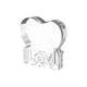 xTool Selected Ice Edge Heart-Shaped LOVE K9 Crystal