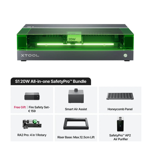 xTool S1 Enclosed Diode Laser Cutter