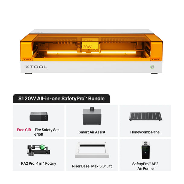 xTool S1 Enclosed Diode Laser Cutter