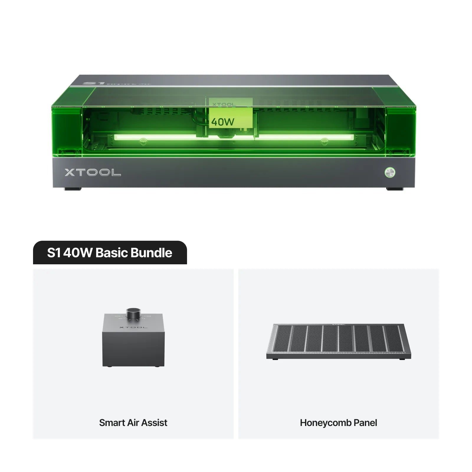 <tc>xTool S1 - Cortadora láser de diodo cerrada</tc>