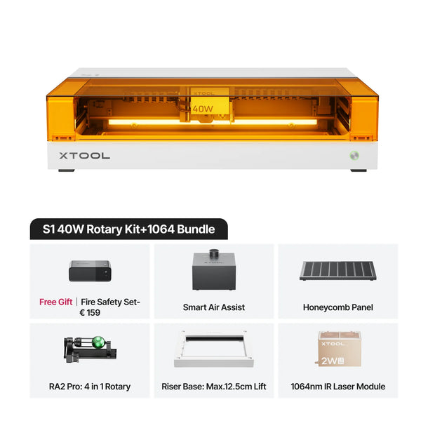 xTool S1 Enclosed Diode Laser Cutter