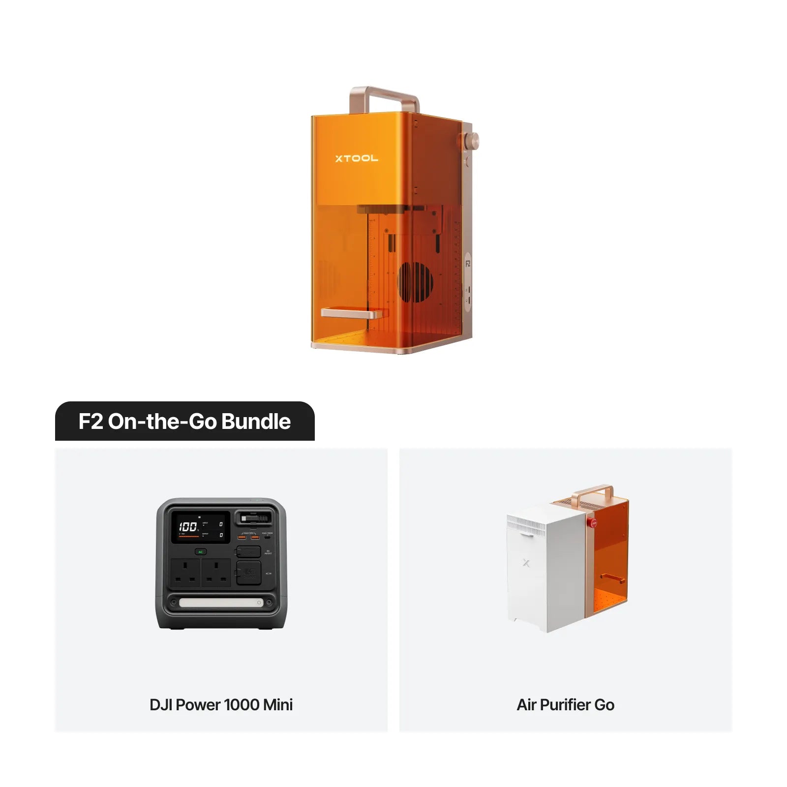xTool F2 5W IR & 15W Diode Portable Dual Laser Engraver