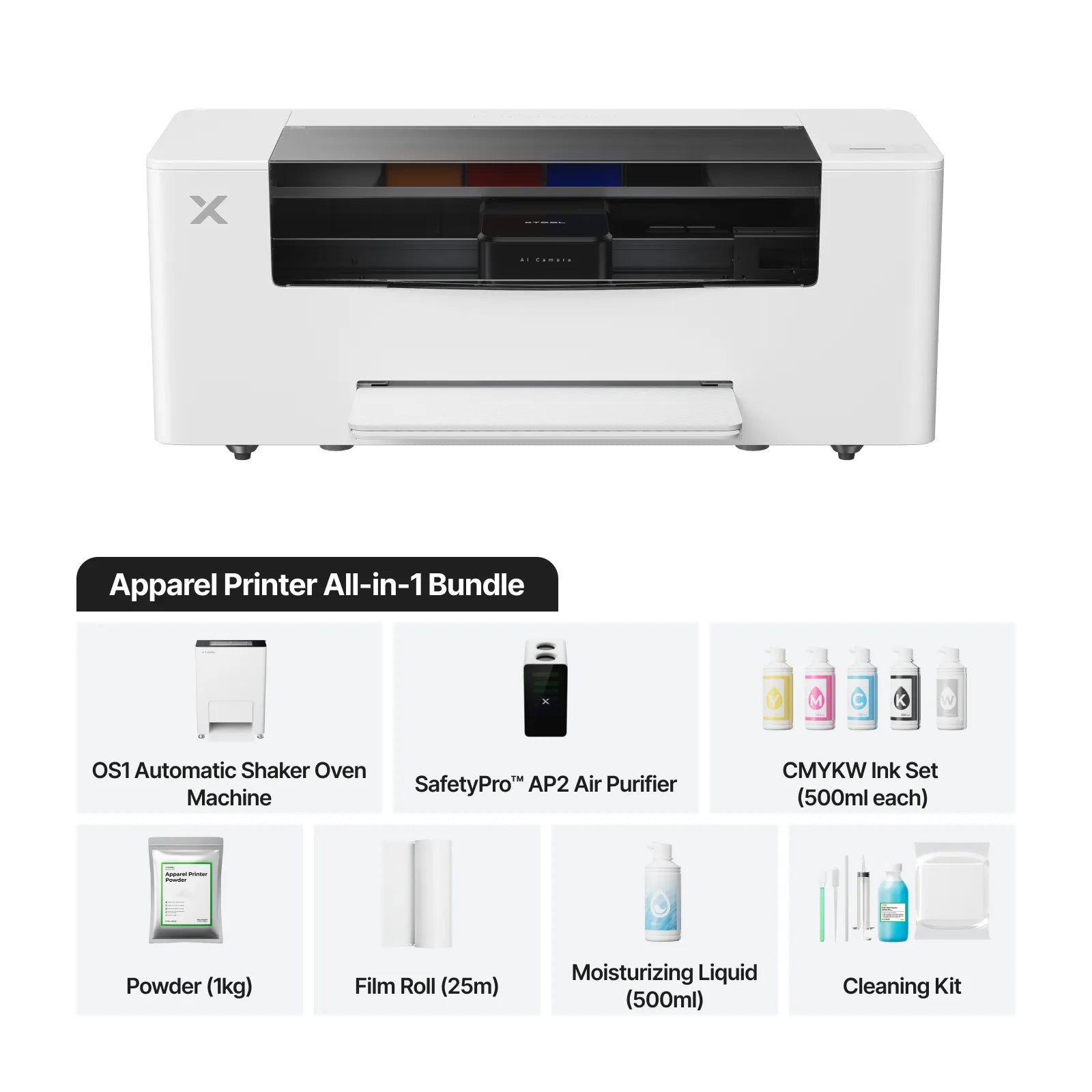 <tc>xTool Apparel Printer: impresora DTF de un clic, personalización sin esfuerzo para empresas</tc>